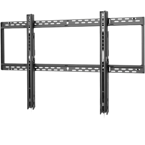 Montaje Universal Pantallas Planas 60"-98" / Capacidad 350 lb (158 kg) / Perfil Ultra Delgado 1.73" / Auto-Bloqueo sin Herramientas / Placa Abierta para Cableado / VESA hasta 1100 x 600