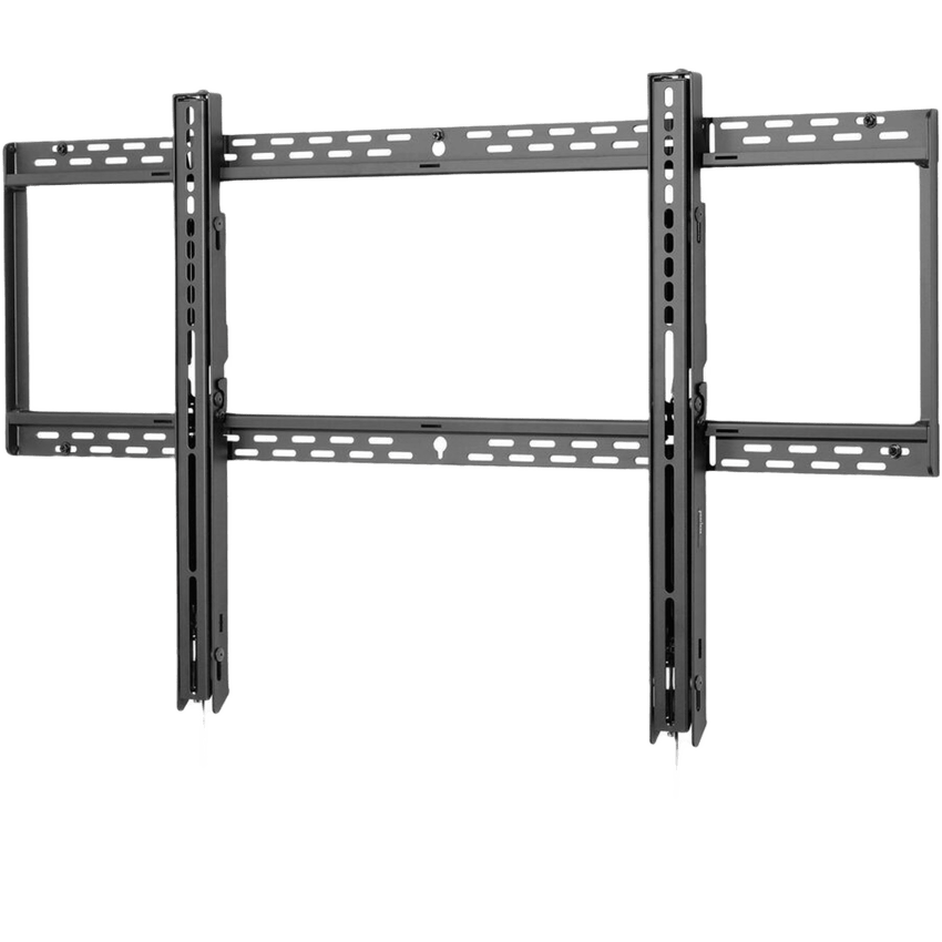 Montaje Universal Pantallas Planas 60"-98" / Capacidad 350 lb (158 kg) / Perfil Ultra Delgado 1.73" / Auto-Bloqueo sin Herramientas / Placa Abierta para Cableado / VESA hasta 1100 x 600