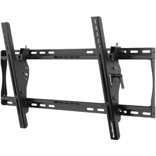 Montaje de pared Universal con inclinacion para Pantallas de 40" a 75" / Inclinación +15° a -5° / Capacidad Carga 79 kg / Sistema Hook-and-Hang Instalación Individual