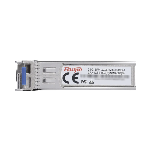 Transceptor Lado (A) un Hilo BiDi SFP 2.5Gb LC Monomodo Tx 1310nm / Rx 1550nm, hasta 3km