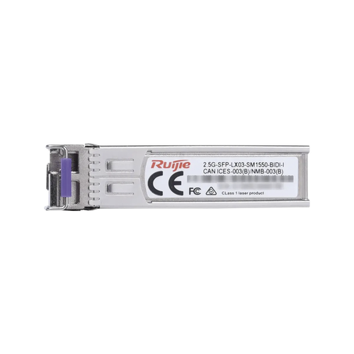 Transceptor Lado (B) un Hilo BiDi  SFP 2.5Gb LC Monomodo Tx 1550nm / Rx 1310nm, hasta 3km