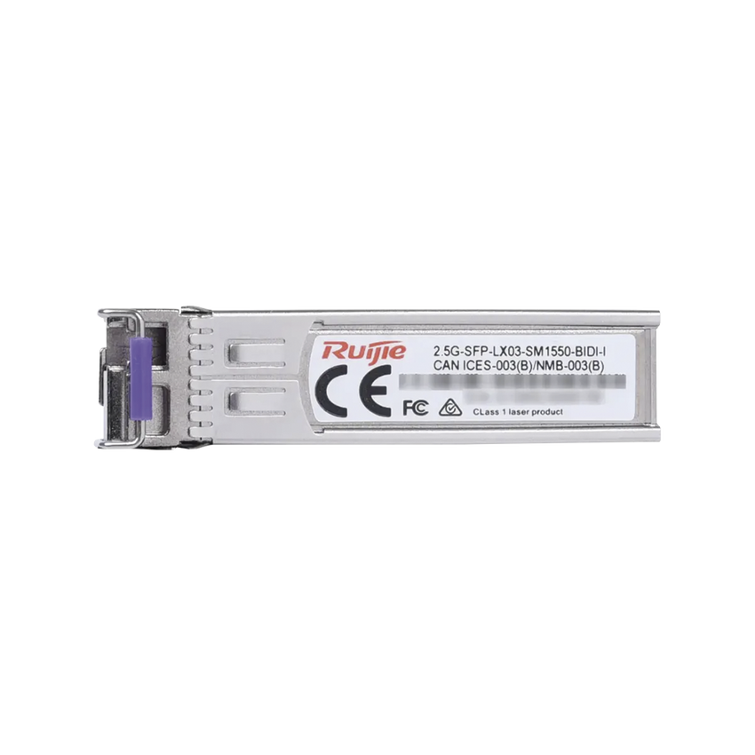 Transceptor Lado (B) un Hilo BiDi  SFP 2.5Gb LC Monomodo Tx 1550nm / Rx 1310nm, hasta 3km