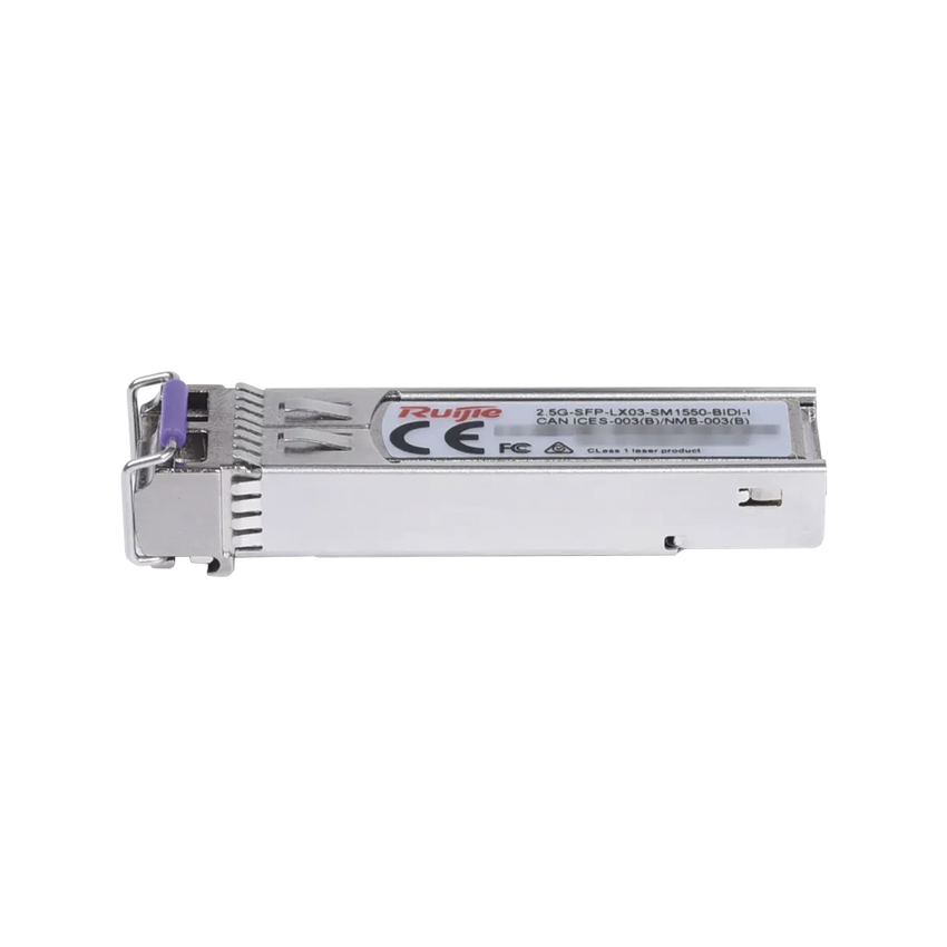 Transceptor Lado (B) un Hilo BiDi  SFP 2.5Gb LC Monomodo Tx 1550nm / Rx 1310nm, hasta 3km