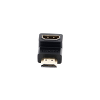 Adaptador HDMI de 90 Grados Macho a Hembra / Hacia Abajo / HDMI 2.0 4K@60Hz / Proporciona Flexibilidad Sin Doblar los Cables HDMI