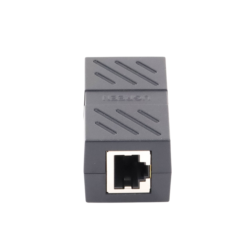 Acoplador (Extensor de Cable Ethernet RJ45 a RJ45) | 1000Mbps | Compatibilidad con Cat7 Cat6A Cat6 Cat5e | Compatible con POE | Ignífugo | ABS