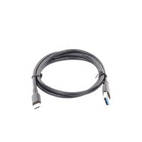 Cable USB-A a USB-C | 1 Metro | Carga y Sincronización de Datos | Carga Rápida 60W | Datos 5 Gbps | QC 3.0/2.0 | FPC | AFC | Protección Integrada | Duradero y Flexible| Caja ABS | Cubierta de TPE | Color Negro.