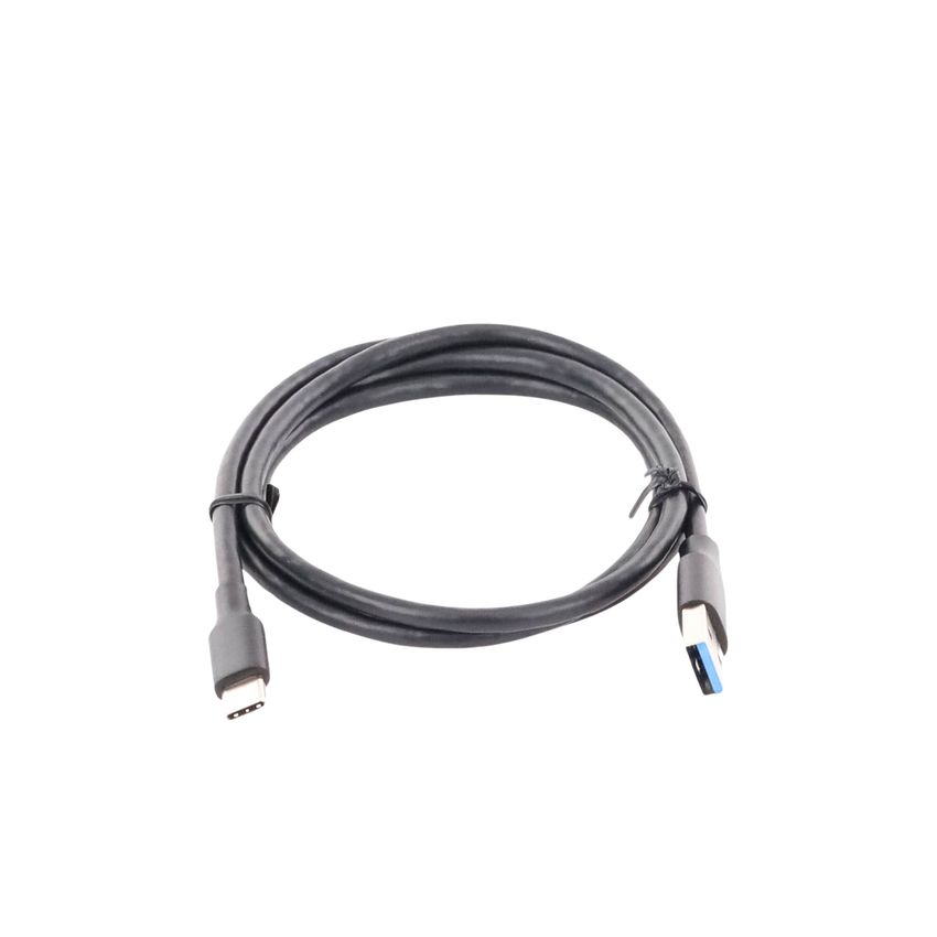 Cable USB-A a USB-C | 1 Metro | Carga y Sincronización de Datos | Carga Rápida 60W | Datos 5 Gbps | QC 3.0/2.0 | FPC | AFC | Protección Integrada | Duradero y Flexible| Caja ABS | Cubierta de TPE | Color Negro.