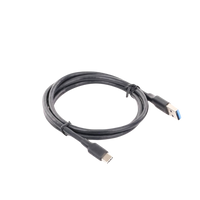Cable USB-A a USB-C | 1 Metro | Carga y Sincronización de Datos | Carga Rápida 60W | Datos 5 Gbps | QC 3.0/2.0 | FPC | AFC | Protección Integrada | Duradero y Flexible| Caja ABS | Cubierta de TPE | Color Negro.