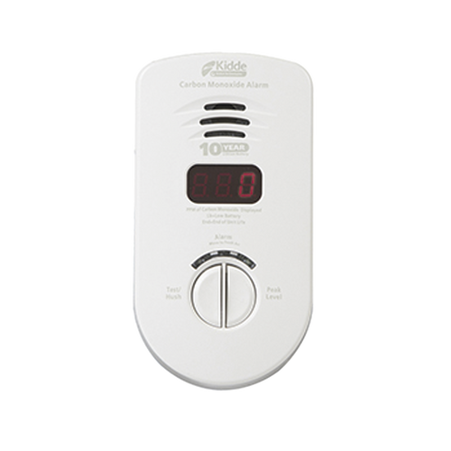 Alarma de Monóxido de Carbono 120 AC | Batería 10 años |  Display | Paquete de 3