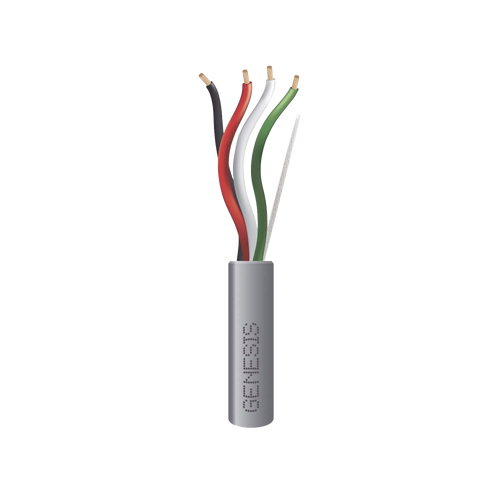 Bobina de 152 Metros / Cable  4 x 16 AWG / Color Gris / Aplicaciones de Control / Riser