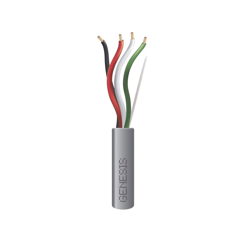 Bobina de 152 Metros / Cable  4 x 16 AWG / Color Gris / Aplicaciones de Control / Riser