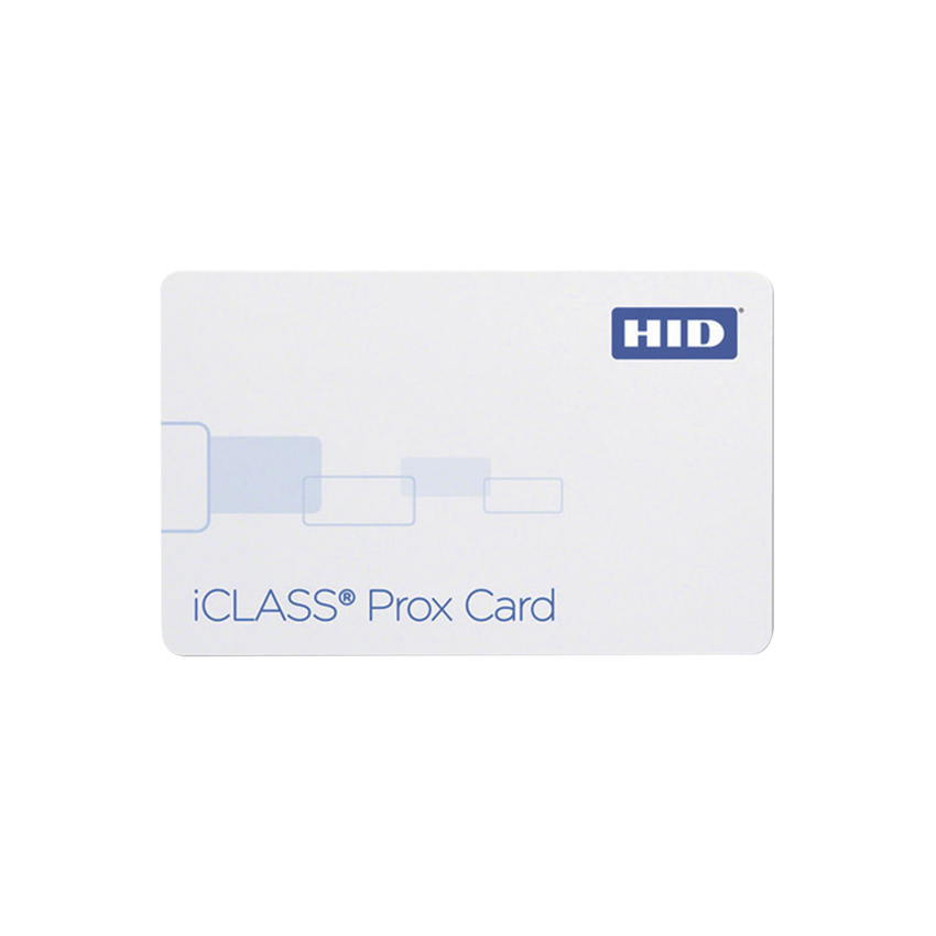 Tarjeta Dual PROX/  iCLASS 32k bit (Applicación) Delgada / Garantía de por Vida
