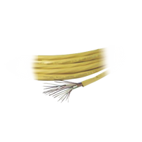 Carrete de Cable de 305 Metros (1000 Pies) / Color Amarillo / Compuesto por  6 x 22 AWG blindado, 4 x 18 AWG, 4 x 22 AWG, y 2 x 22 AWG / Para Aplicaciones en Control de Acceso
