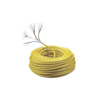 Carrete de Cable de 305 Metros (1000 Pies) / Color Amarillo / Compuesto por  6 x 22 AWG blindado, 4 x 18 AWG, 4 x 22 AWG, y 2 x 22 AWG / Para Aplicaciones en Control de Acceso