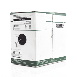 Bobina de 305 Metros (1000 Pies) de Cable / 6 x 22 AWG Blindado / Riser / Color Gris / Para Aplicaciones de Audio, Seguridad y Control