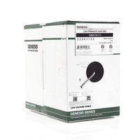 Bobina de 305 Metros (1000 Pies) de Cable / 6 x 22 AWG Blindado / Riser / Color Gris / Para Aplicaciones de Audio, Seguridad y Control
