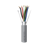 Bobina de 305 Metros de Cable / 6 x 22 AWG Blindado / Color Gris / Para Aplicaciones de Audio, Seguridad y Control