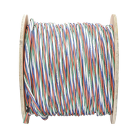 Carrete de 305 Metros (1000 Pies) Cable Múltiple Armado / 4 x 18 AWG SH + 6 x 22 AWG SH + 2 x 22 AWG SH + 4 x 22 AWG SH CMR