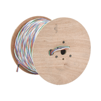 Carrete de 305 Metros (1000 Pies) Cable Múltiple Armado / 4 x 18 AWG SH + 6 x 22 AWG SH + 2 x 22 AWG SH + 4 x 22 AWG SH CMR