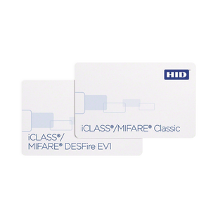 Tarjeta DUAL iClass + Mifare/ PVC Compuesto/ Garantía de por Vida
