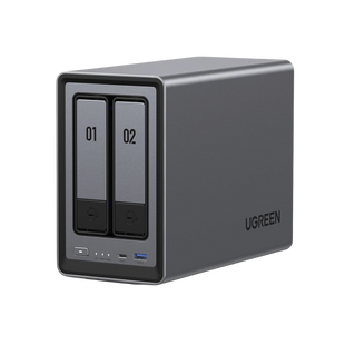 NASync DXP2800 | SO UGOS Pro |  Intel N100 12th Gen Intel® 4 Core™ | 2 Bahías SATA hasta 48TB | 2-Bahias (M.2 NVMe) hasta 16TB | 8GB DDR5 (Exp. a 16GB) | Ethernet 2.5G  | HDMI 4K | 2* USB2.0 | 1*USB 3.2Gen | 1* USB 3.2Gen2 | 1*USB-C 3.2Ge