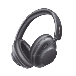 Audífonos Inalámbricos | HiTune Max5 | Bluetooth | 3.5mm | Sonido Hi-Res | Cancelación Activa de Ruido (ANC) de hasta 43dB | Autonomía de 90 horas | Diseño Ajustable | Almohadillas Suaves | Color Negro.