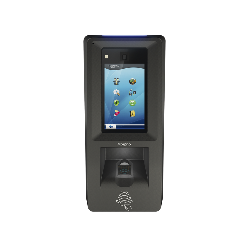 Lector de Huellas Serie Sigma Extreme MULTI-FFD con lector Mifare   PoE, IP65, IK09 aprobado por FBI