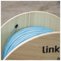 Fibra Óptica Multimodo OM4, 2 mm, Simplex, Tight Buffer (900 micras), Precio Por Metro, (Hasta 2000 Metros en un Solo Tramo de Cable)