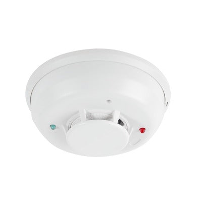 Detector Fotoeléctrico de Humo de 2 Hilos con Relevador y Sensor de Temperatura, Serie i3