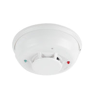 Detector Fotoeléctrico de Humo de 4 Hilos con Sensor de Temperatura, Sirena Interconstruida y Relevador, Serie i3