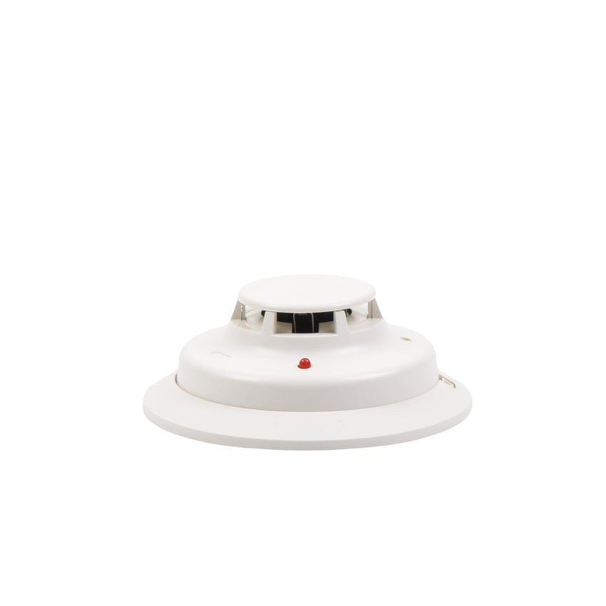Detector Fotoeléctrico de Humo de 2 Hilos con Sensor de Temperatura a 57° C, Serie i3