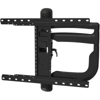 Soporte de Pared Articulado SmartMount para Pantallas 43" a 65"+ / Extensión 30.1" (765mm) / Capacidad 90 lb (41kg) / VESA 200x100 a 600x400mm / Pivote ±90° / Gestión Integrada de Cables