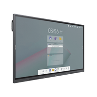 Pantalla tactil interactiva 75" Android 14 certificado con EDLA  / Touch tipo IR / UHD / 400 nits / HDMI / USB / WIFI / RJ45 / Compatible con montajes VESA 800 x 400