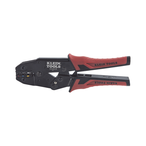 Pinza Ponchadora para Terminales con Aislamiento en Cable de Cobre Sólido y Trenzado de 10-22 AWG.