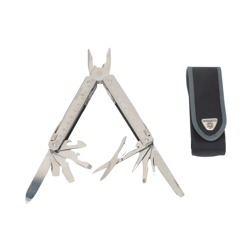 Navaja Victorinox Multiherramienta SwissTool X con 26 Funciones. Incluye Funda de Nylon