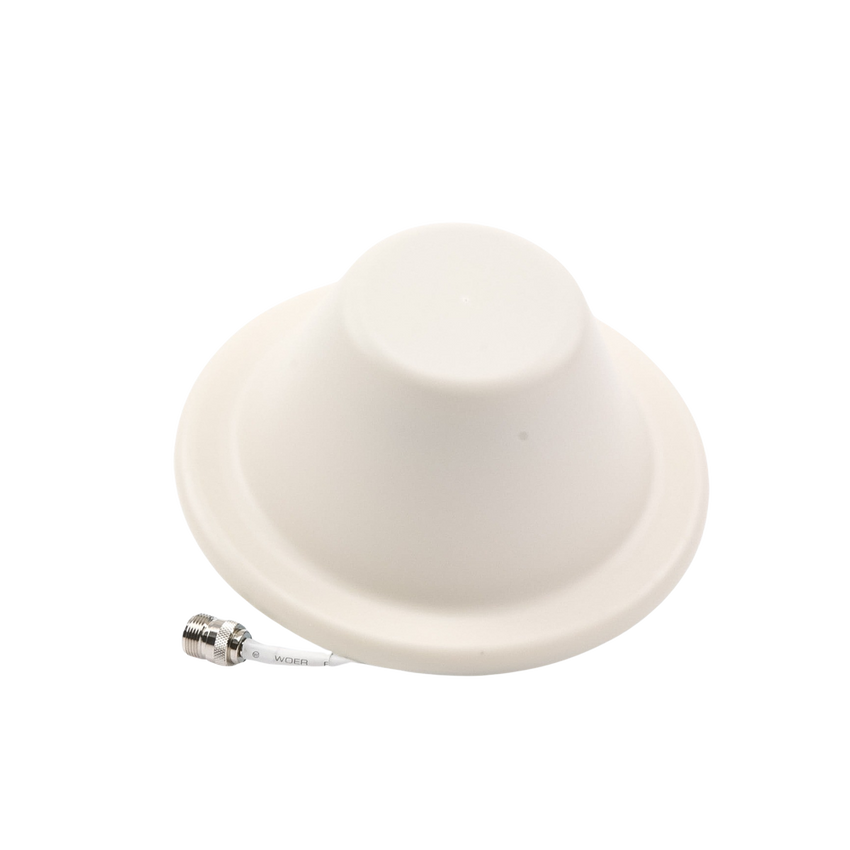 Antena Tipo Domo, 698-960/1710-2700 MHz, 2/4 dB, conector N Hembra.