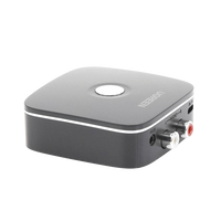 Receptor de Audio Bluetooth 5.0 a RCA o Auxiliar 3.5mm / Tecnología EDR / Reconexión Automática / Hasta 10 m / Ideal para Conectar Celulares, o Tabletas hacia alguna Bocina o Sistema de Audio