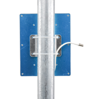 Antena Tipo Panel de Montaje en Pared, Multibanda 700-960 MHZ/ 1710-2170 MHz, 75 Ohm, conector F hembra.