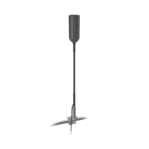 Antena Omnidireccional para Amplificador o Modem 4G/3G | Con montaje para espejo de Tractocamión | Rangos de frecuencia 700-900 MHz, 1710-2270 MHz | Ganancia Máxima 4.3 dBi.