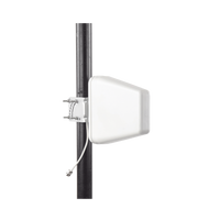 Antena Direccional de Banda Ancha de Alto Desempeño, 698-960 MHz / 1695-2700 MHz, conector N hembra. 50 Ohm de impedancia.