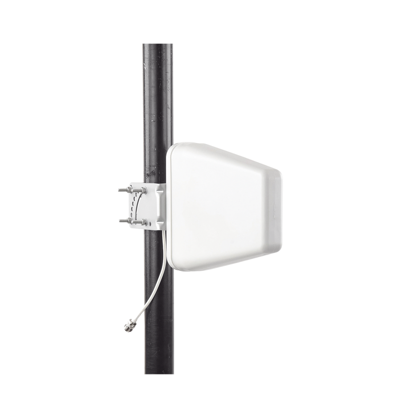 Antena Direccional de Banda Ancha de Alto Desempeño, 698-960 MHz / 1695-2700 MHz, conector N hembra. 50 Ohm de impedancia.