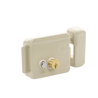 Cerradura Eléctrica / Incluye Llave / Derecha/ Con Botón integrado /Exterior