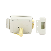 Cerradura Eléctrica / Incluye Llave /Con Botón integrado / Izquierda / Exterior