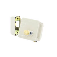 Cerradura Eléctrica / Incluye Llave /Con Botón integrado / Izquierda / Exterior