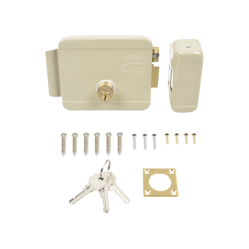 Cerradura Eléctrica / Incluye Llave  / Derecha / Exterior