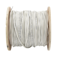Carrete de 152 Metros (500 Pies) de Cable / 2 x 16 AWG / Blindado / Plenum / Color Blanco / Para Aplicaciones de Audio, Seguridad y Control