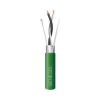 Bobina de 305 Metros / Cable 2 x 22 AWG / Color Verde / Blindado / Plenum / Trenzado para Aplicaciones de Transmisión de Datos a Alta Velocidad para Automatización, EIA-485, BACnet y otros Sistemas de Comunicación
