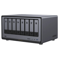 NASync DXP8800 Plus | SO UGOS Pro |  Intel X86 12th Gen Intel® Core™ i5 | SSD 128 GB | 8-Bahias (SATA) | 8GB DDR5 (Exp. a 32GB) | 2* M.2 SSD | 4 Puertos Thunderbolt™4 | WiFi | 1*USB3.2 Gen2, 10Gb/s | HDMI 8k.