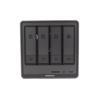 NAS UGREEN NASync DXP4800 Plus / Procesador Intel Pentium Gold 8505 5 Núcleos / 4 Bahías SATA + 2 M.2 NVMe PCIe 4.0 / 8GB DDR5 Expandible a 64GB / 10GbE + 2.5GbE / USB 3.2 Gen 2 Tipo C / HDMI 4K / Sistema Almacenamiento Conectado Red