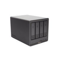 NAS UGREEN NASync DXP4800 Plus / Procesador Intel Pentium Gold 8505 5 Núcleos / 4 Bahías SATA + 2 M.2 NVMe PCIe 4.0 / 8GB DDR5 Expandible a 64GB / 10GbE + 2.5GbE / USB 3.2 Gen 2 Tipo C / HDMI 4K / Sistema Almacenamiento Conectado Red